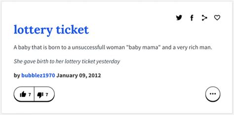 Urban Dictionary: lotto tickets.